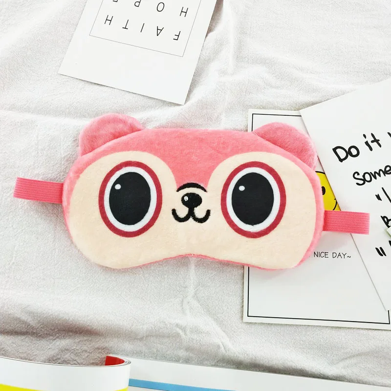 1 шт. дорожные расслабляющие маски для сна помогающие сну плюшевые мягкие повязки