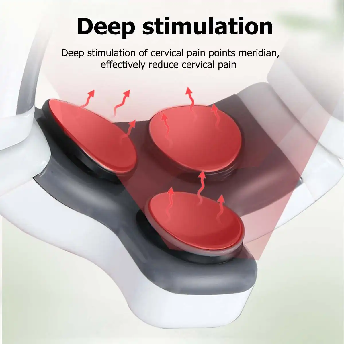 Магнитный импульсный массажер для шеи обезболивающий уход за здоровьем