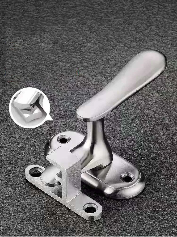 

Solid Stainless Steel latch, Anti-theft DoorLock Safety Buckle Door Bolt Bathroom Door And Window Latch Handle