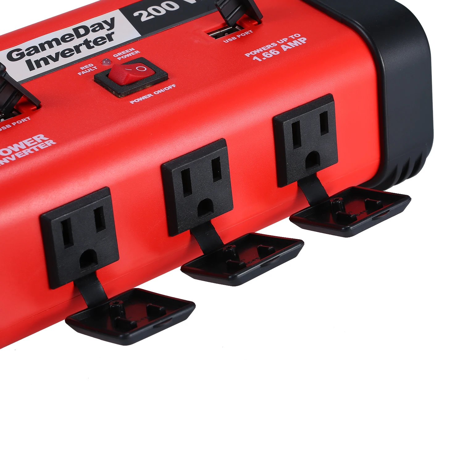 Автомобильный инвертор мощности 200 Вт преобразователь синусоидальной волны