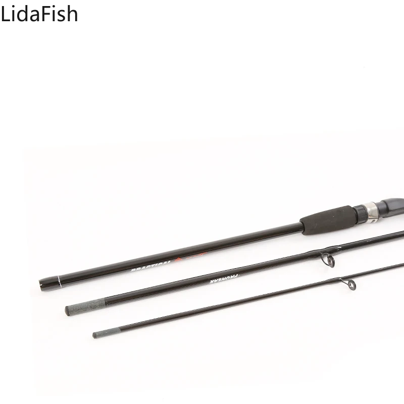 3 Section Lure Fishing Rod 1.8m 2.1m Carbon Fiber spinning baitcasting Fishing Rod M Power Travel ultra light rod enlarge