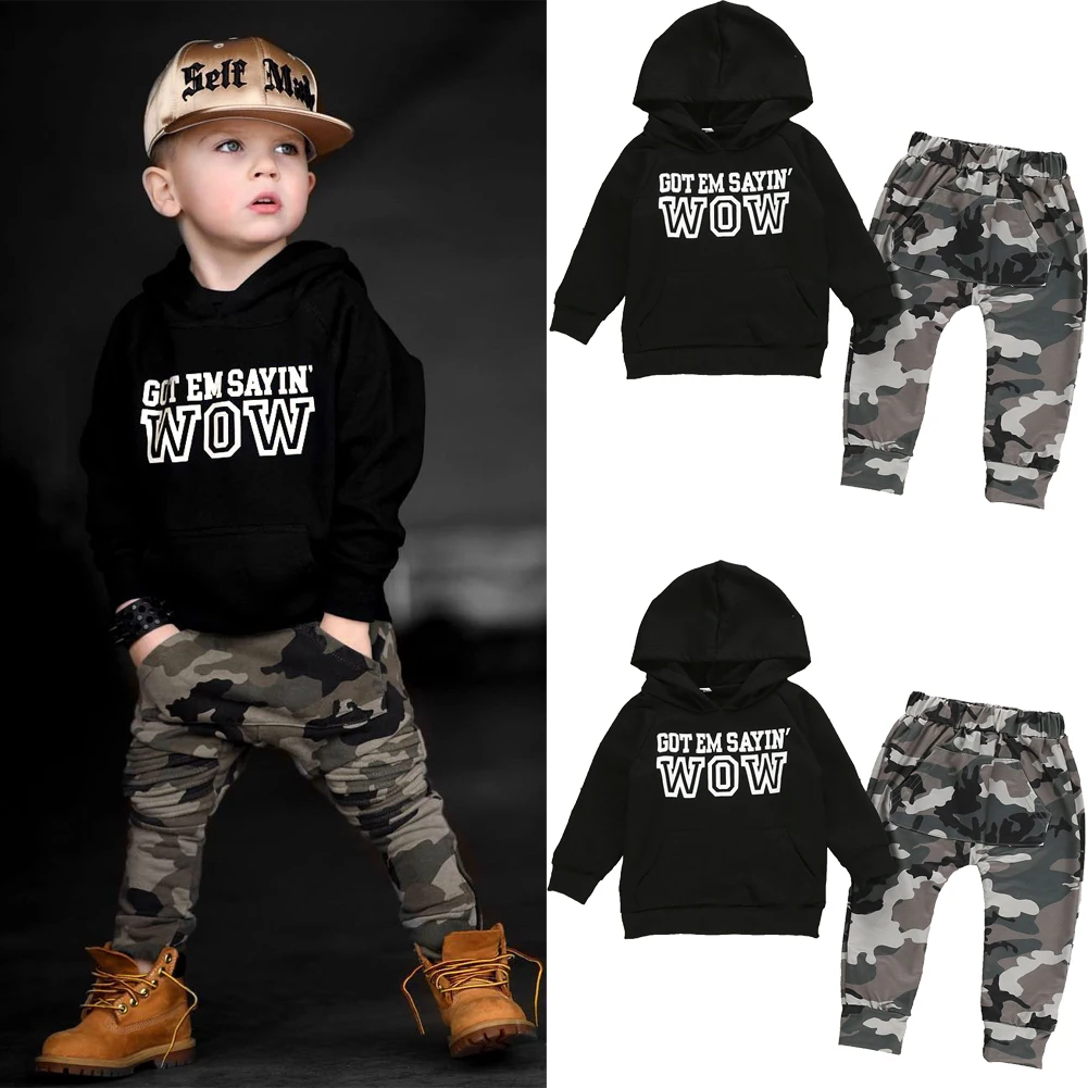 Осенний комплект одежды для новорожденных из свитшота и брюк |