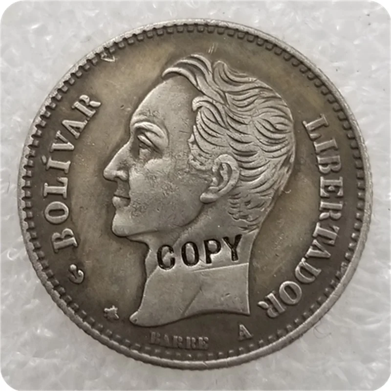 1874 Венесуэла 20 сентаво копия Coin | Дом и сад