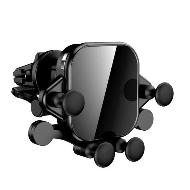 Беспроводное Автомобильное зарядное устройство 15 Вт автомобильное зажимное Qi