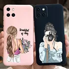 Чехол Skily из жидкого силикона для Samsung Galaxy A03, чехол 6,5 дюйма, Красивая красочная Бабочка для девочек, чехол для Samsung A03 Galaxy A 03