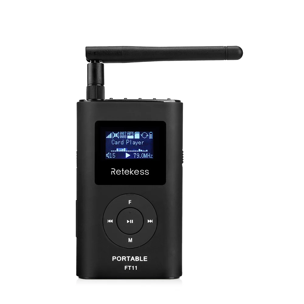 FM-передатчик Retekess FT11 и FM-радиоприемник PR13 беспроводная система гида для церкви