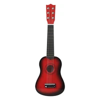 21 inch 6 strings small mini guitar basswood guitar with pick strings musical instruments toy for children kids gift