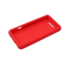 Dustproof MP3 Player Accessory Protective Case Soft Silicone Thin Non-Slip Flexible Solid Replacement Cover For SOULCKER D16