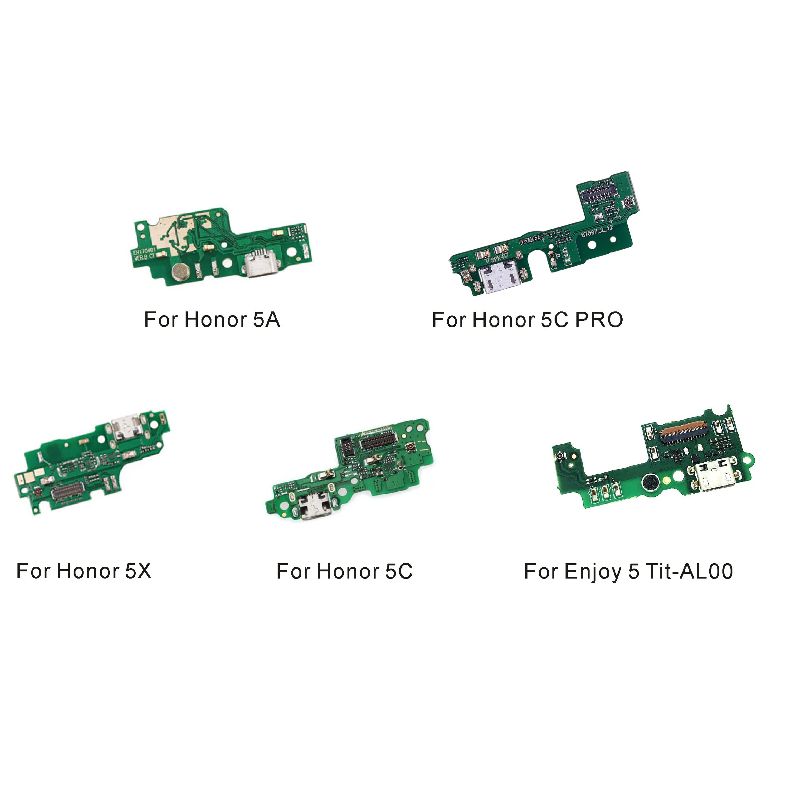Док-станция с USB-разъемом для зарядки плата гибкий кабель Honor 6 5C 5X 5A Enjoy Y6 6A 6X Y5 Play -