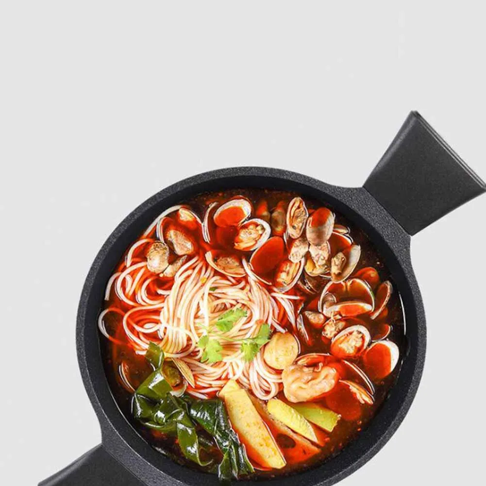 Новый суповый горшок кастрюля с крышкой овощная антипригарным покрытием