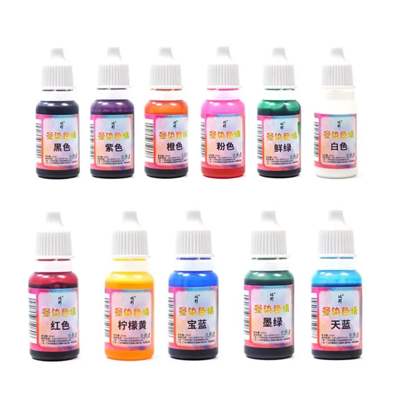 

11 Pcs/set Epoxy Pigment Color Fine Manual DIY Crafts Jewelry Making Dye