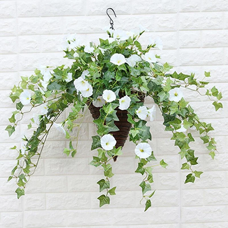 

65cm Artificial Silk Morning Glory Fake Flower High Quality For Wedding Home Party DIY Table Decoration Bulk 1pcs