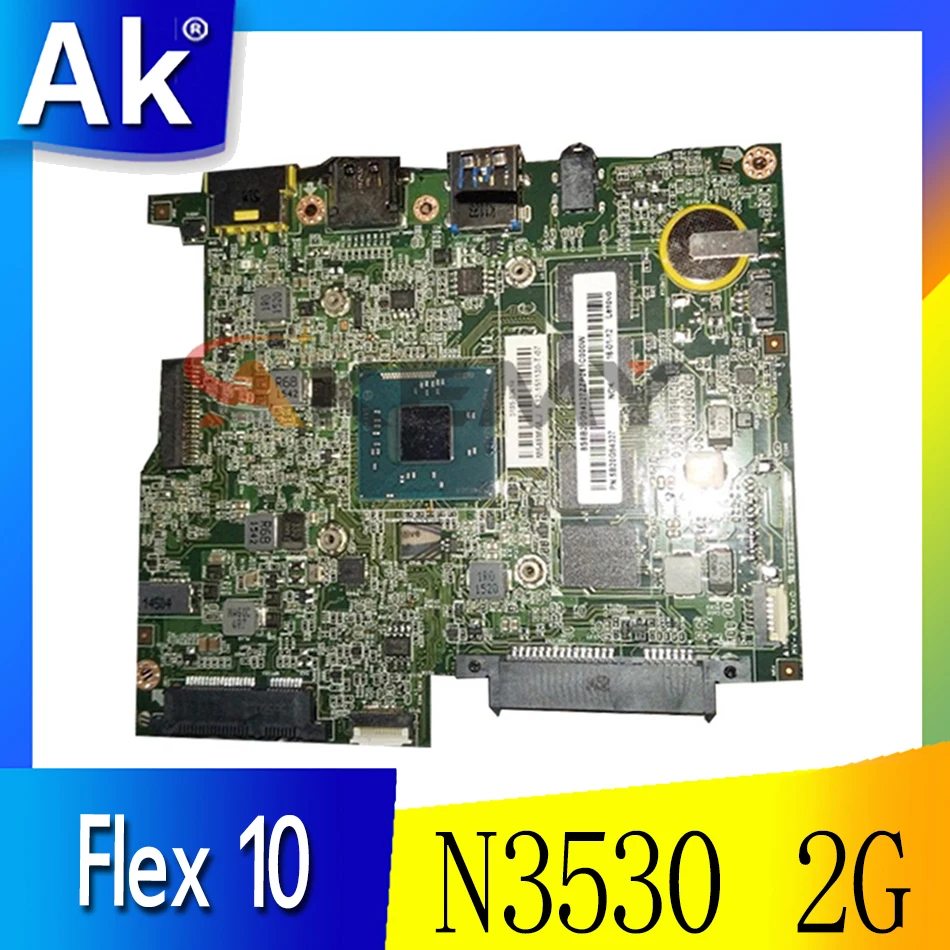 

Flex 10 N3530 2G Laptop notebook motherboard.FRU 5B20G39146