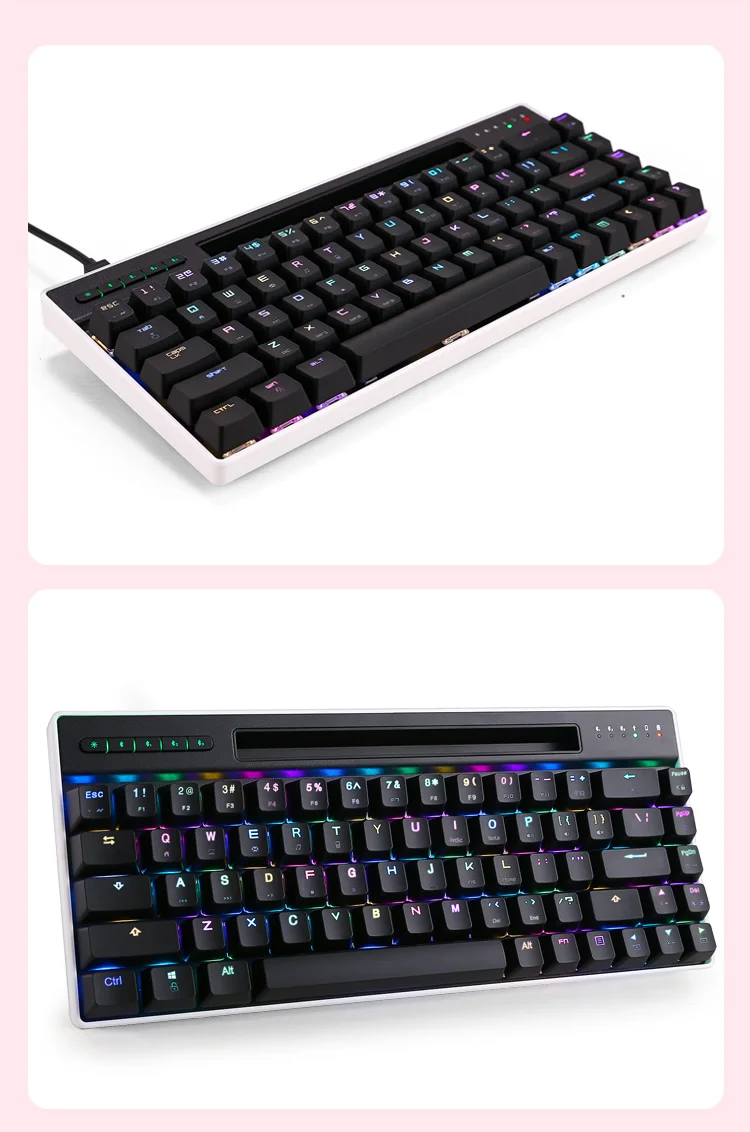 Клавиатура игровая Механическая с RGB подсветкой USB Type C 68 клавиш|Клавиатуры| |