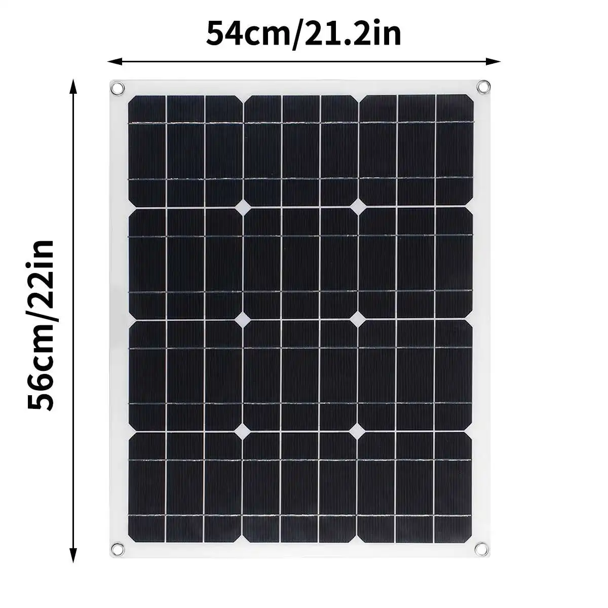 Продажа Панели солнечные 600W 300W 18V солнечных батарей PET Гибкая Панели солнечные комплект в сборе для домашняя система питания от солнечной энергии дл...
