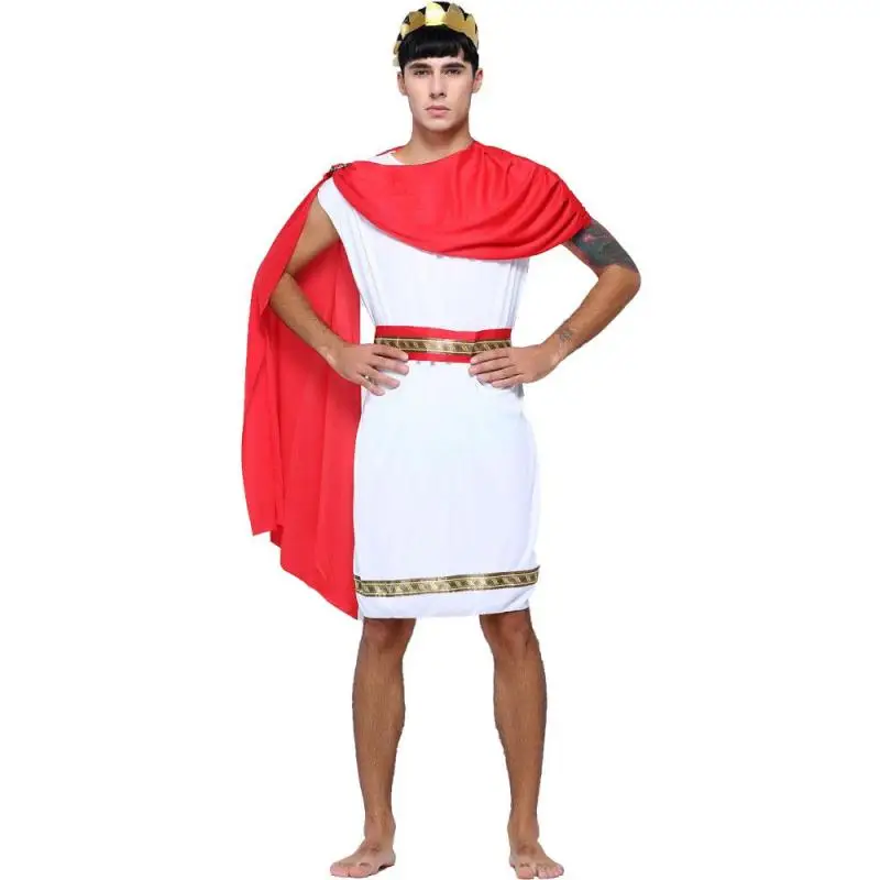 Пара костюм короля греческой богини карнавальный на Хэллоуин римской принцессы