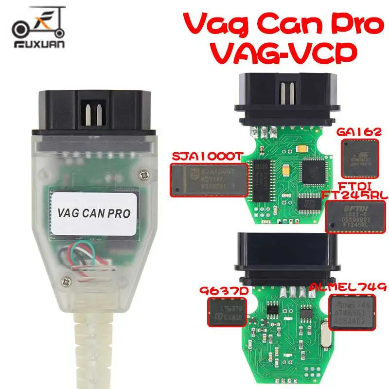 Профессиональный сканер VAG CAN PRO BUS + UDS K line S.W версия 5.5.1 VCP автомобильный