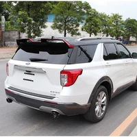 For  Ford Explorer 2020 models modified roof and tail with fixed wind paint tail spoiler Wing Trunk Lip Boot Cover Car Styling