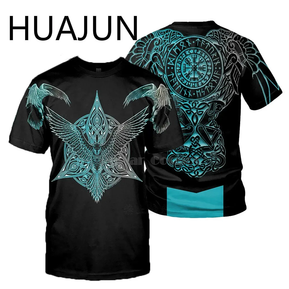 

Лидер продаж, футболки с 3D принтом татуировок на лето 2021, мужские топы с коротким рукавом, одежда унисекс, 2020, уличная одежда в скандинавском ...