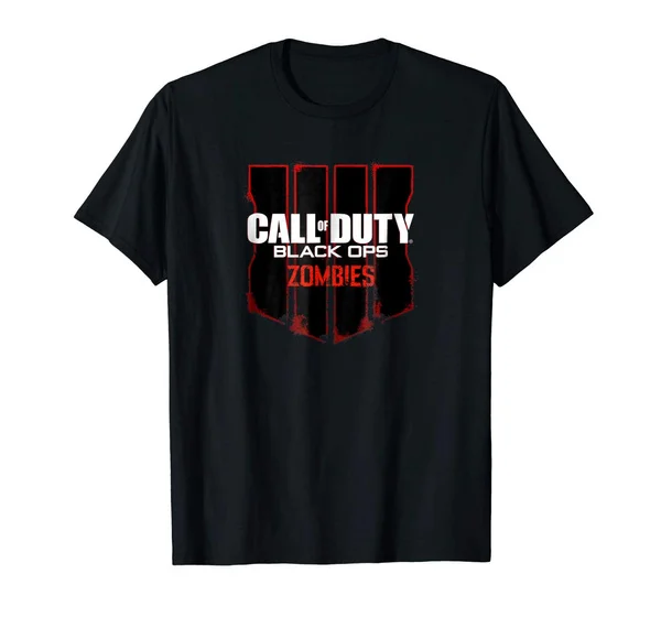 

Men's Fashion Call of Duty: Black Ops 4 Zombies Print Short Sleeve Funny T-shirt Size S-3XL