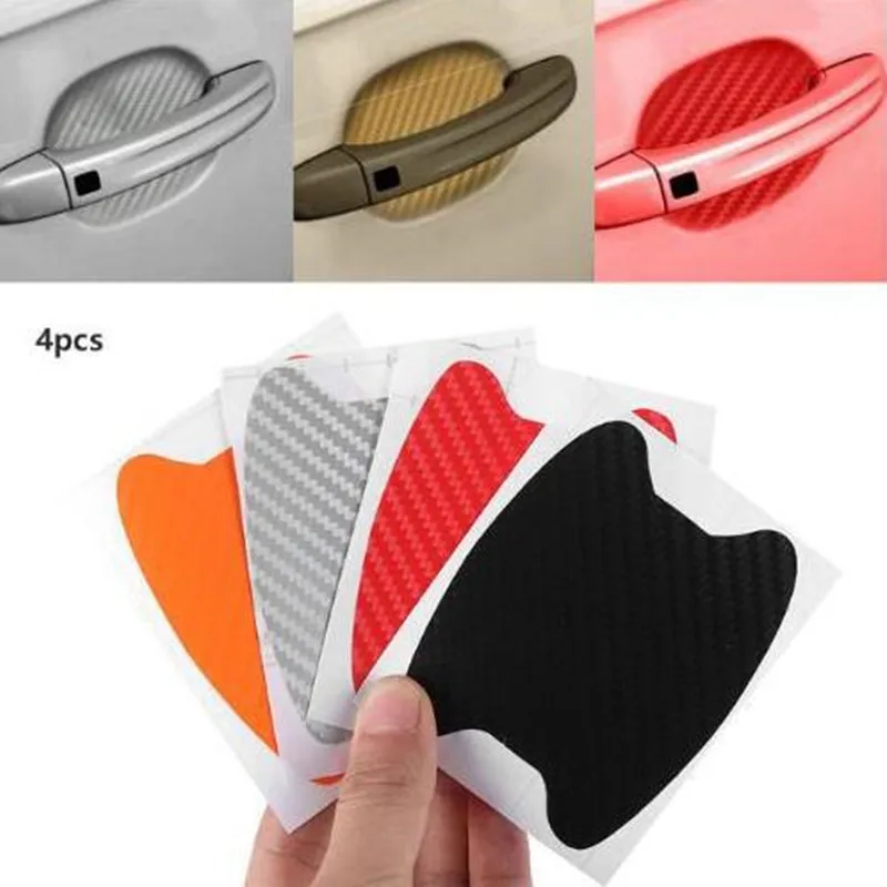 

4 Pieces/Set Of Car Door Stickers Stickers Scratch-Resistant Concave Car Handle Protective Film Car Exterior Styling Accessories