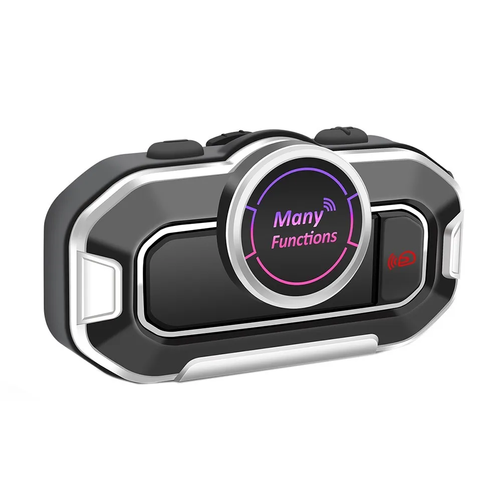 

Motorcycle Helmet Headset Intercom FM Radio Auto Motorbike Waterproof Bluetooth 5.0 Answer Calling Voice Assistant