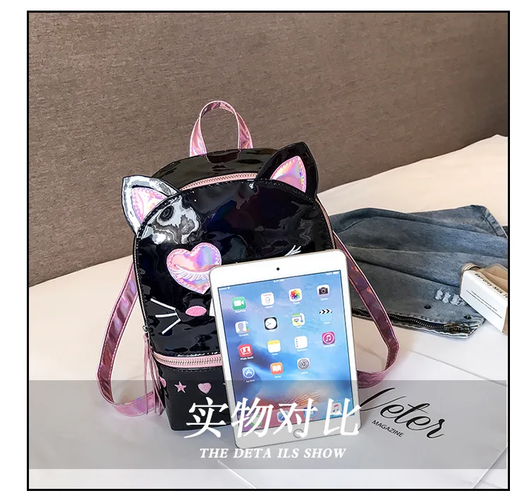 JIULIN 2019 новая стильная милая сумка на плечо с мультяшным котом Модная