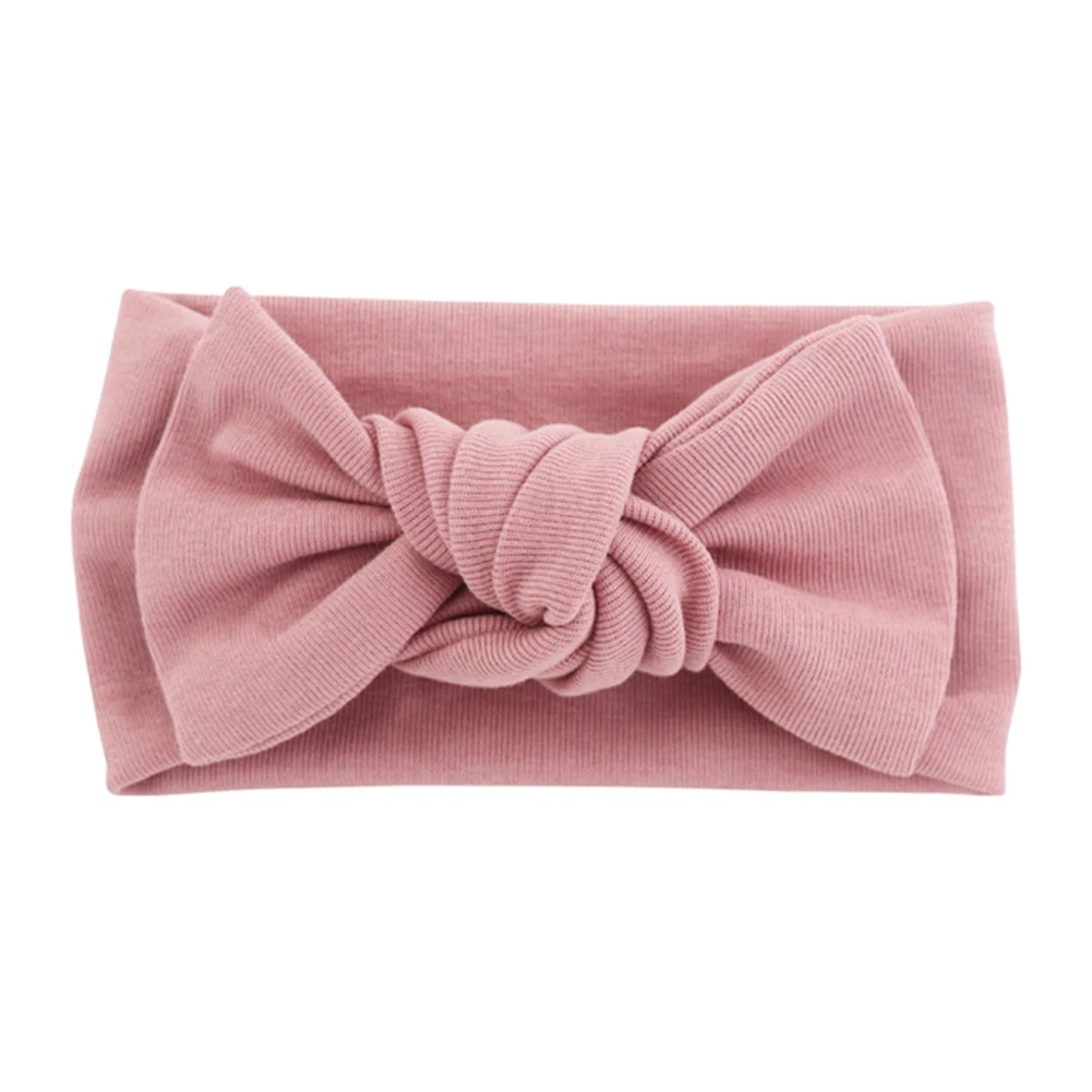 

Autumn Fall Bowknot Headband for Baby Elastic Headwear Turban for Kids Fashion Headwrap Baby Hair Accessories