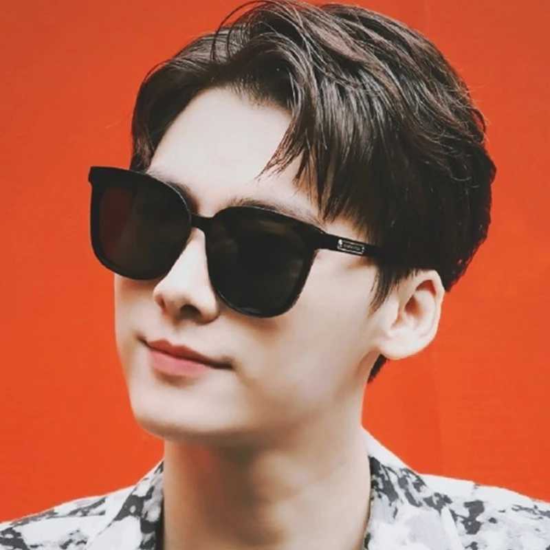 Солнцезащитные очки с ацетатными квадратными поляризационными линзами