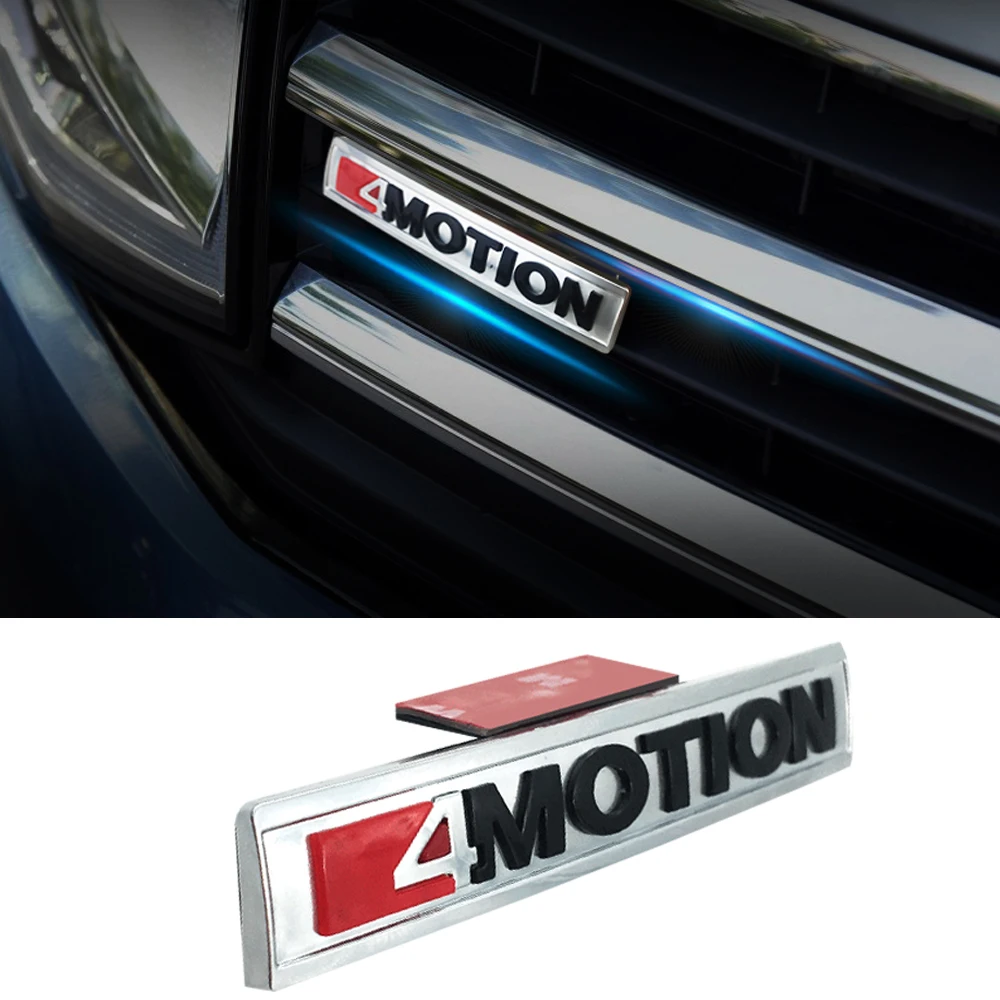 Автомобильные гоночные наклейки на гриль для VW Tiguan 4Motion Passat Scirocco Jetta Golf Phaeton Polo Touran