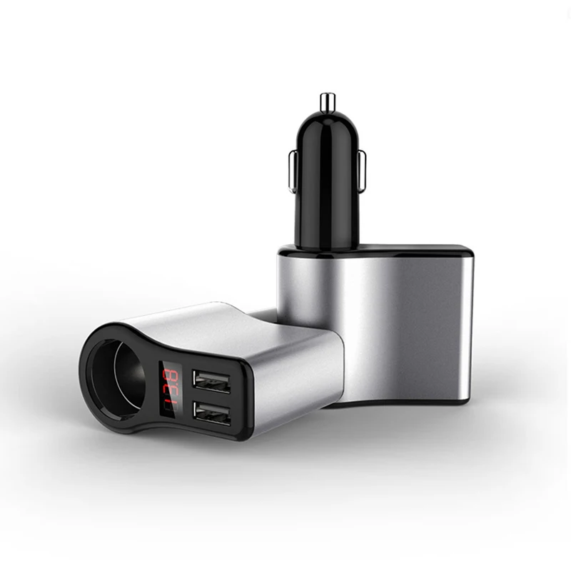 Автомобильный прикуриватель адаптер для вилки двойной Usb один для двух быстрой зарядки 5 в 3.4A мотоцикл машина грузовик зарядное устройство