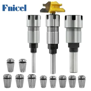 Цанга для фрезерного станка Удлинительный патрон, удлинитель для гравировального станка с набором пружинных цанг для токарного станка с ЧПУ