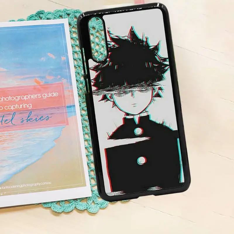 

Mob psycho 100 fashion luxury Phone Case PC for iPhone 11 12 pro XS MAX 8 7 6 6S Plus X 5S SE 2020 XR Anti-fall funda