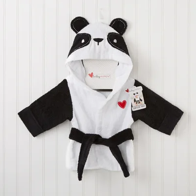 Cartoon Animals Baby Robes Elephant Soft Comfortable Long-Sleeve Long children's pajamas Girls Robes Baby Boy pajamas
