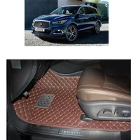 leather car interior floor mats for infiniti qx60 jx35 2012 2013 2014 2015 2016 2017 2018 2019 accessories styling