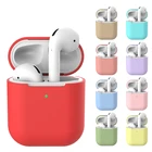 Силиконовый чехол для Apple Airpods 12, чехол для беспроводных Bluetooth наушников, защитный чехол для Apple Air Pods 2 1, чехол