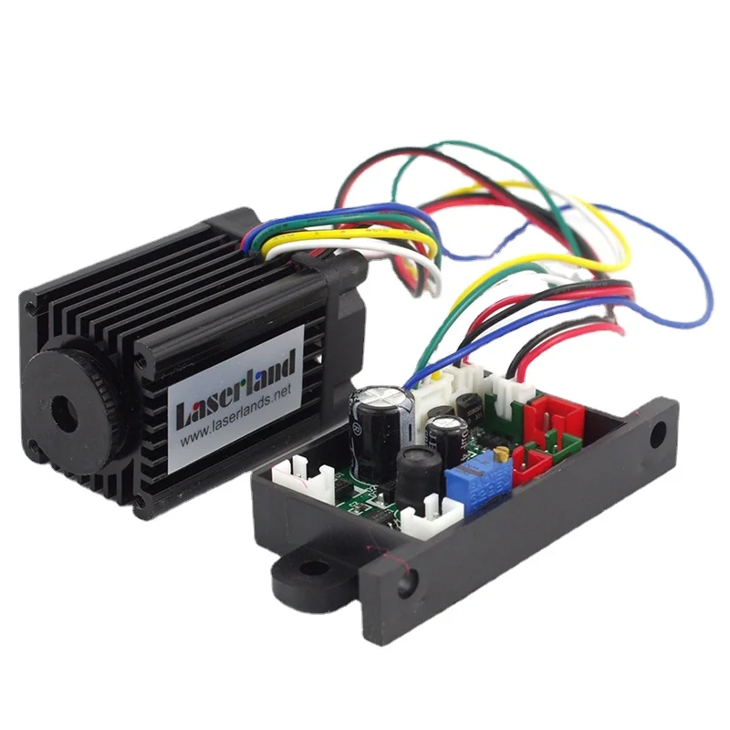 Зеленый лазерный точечный модуль 520nm 100 мВт диодное сценическое освещение