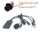 Универсальное автомобильное Bluetooth 5,0 AUXAUX-IN USB-адаптер для микрофона, проводка USB для зарядки 5 В12 В для Volkswagen, BMW, Hyundai