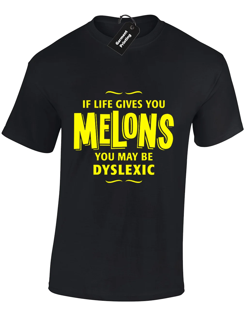 IF LIFE Give YOU MELONS Мужская футболка забавная шутка дизайн подарок идея Топ S - 5XL крутая
