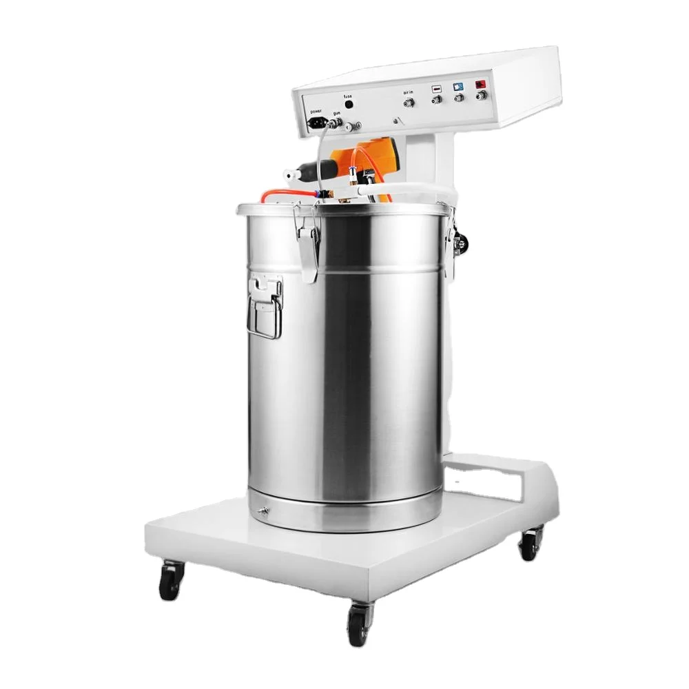 Powder Coating Machine 40W 45L Capacity Electrostatic Powder Coating Machine Spraying Gun Paint 450g/min WX-101