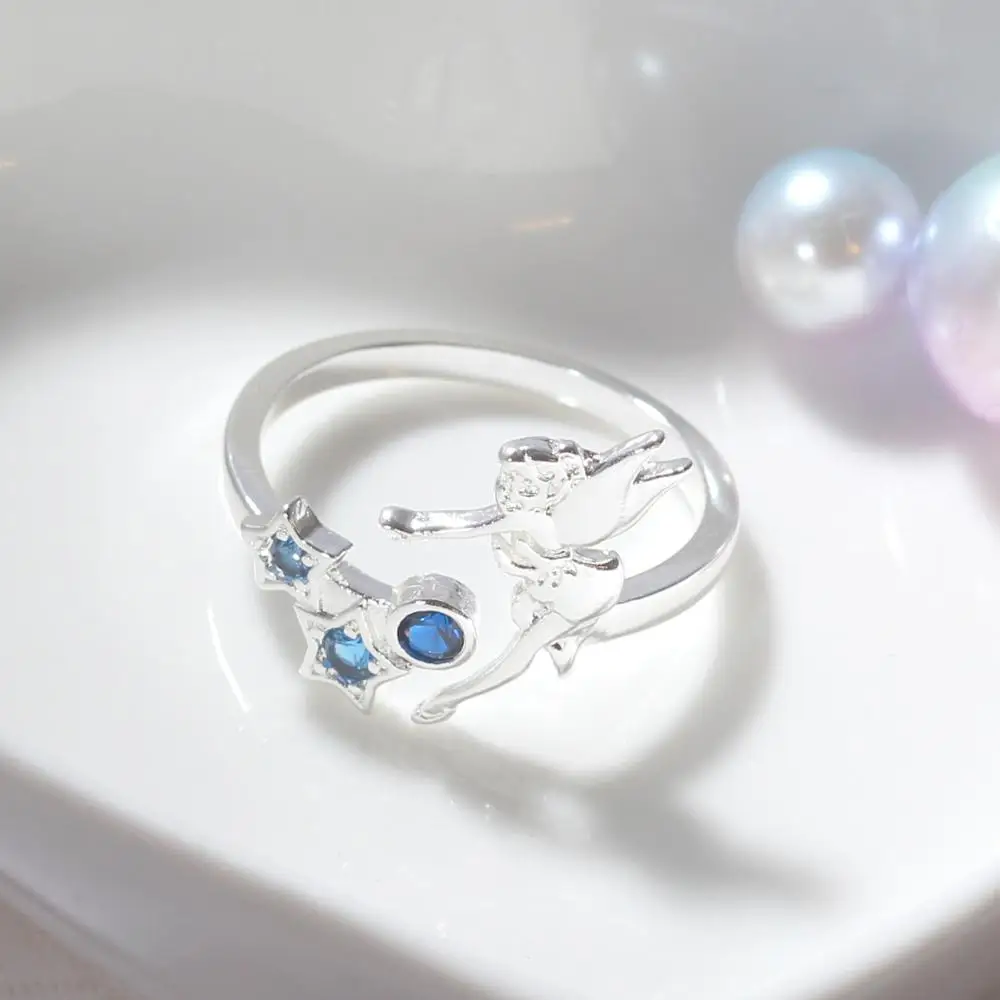 Fantasy Fairy ring Cubic Zirconia Wedding Ring Jewelry Gift | Rings