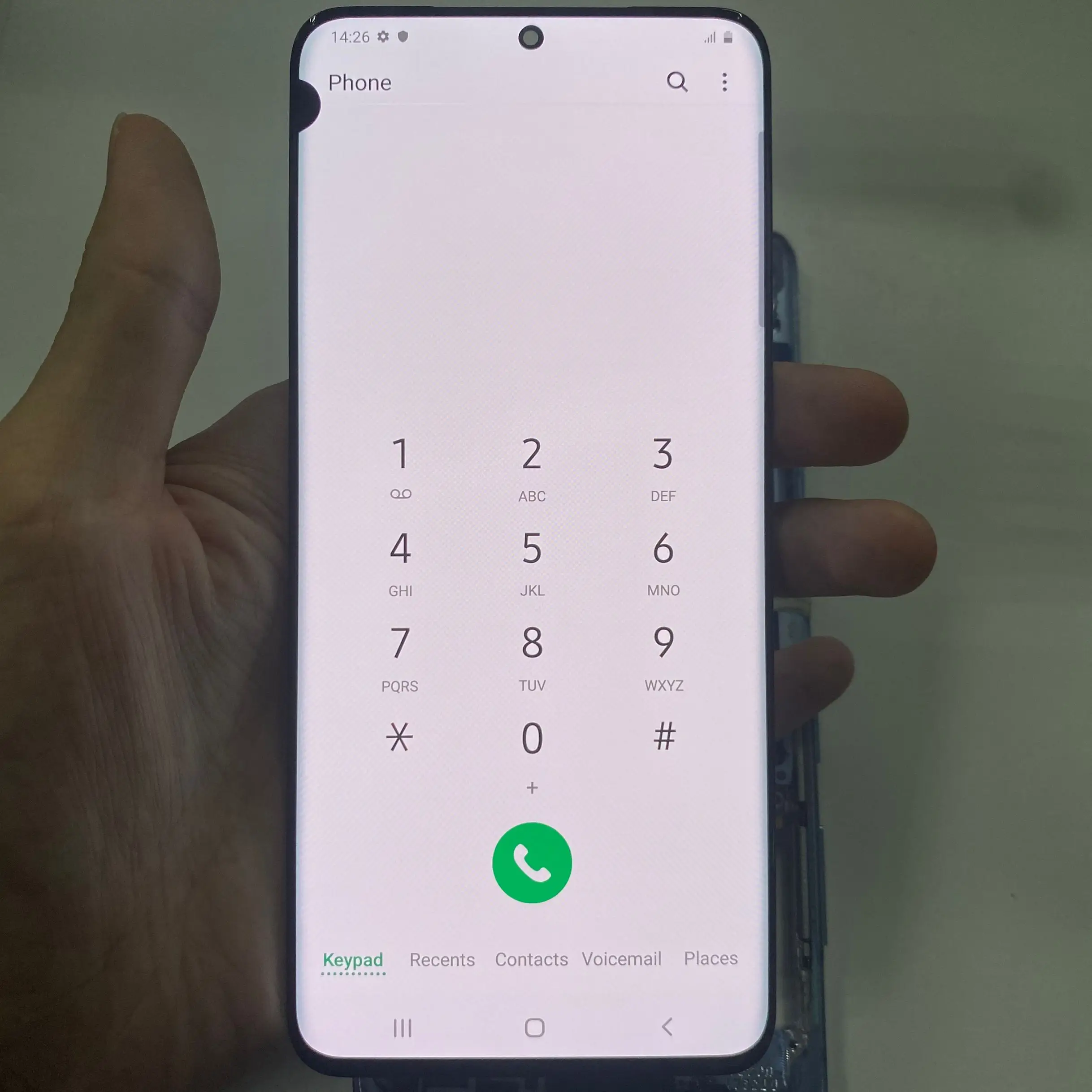 Оригинальный дефект с точечной линией одиночная распродажа ЖК-дисплей S20 для Samsung