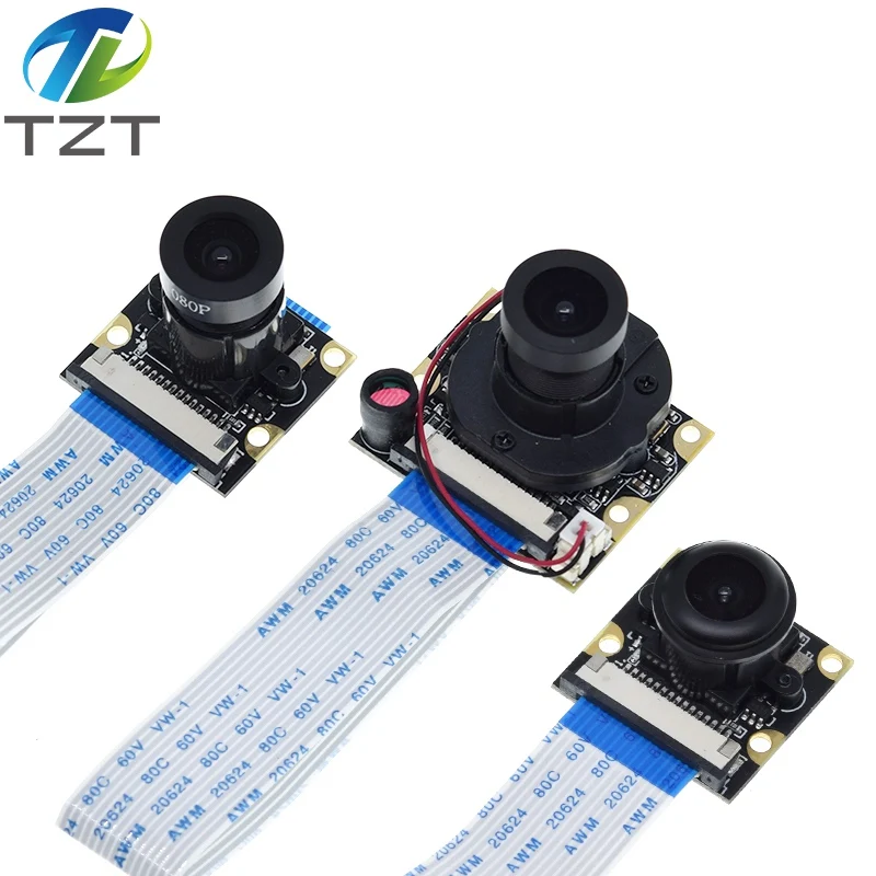 Raspberry Pi 4 камера ночного видения рыбий глаз 5 Мп OV5647 70/95/160 градусов фокусная