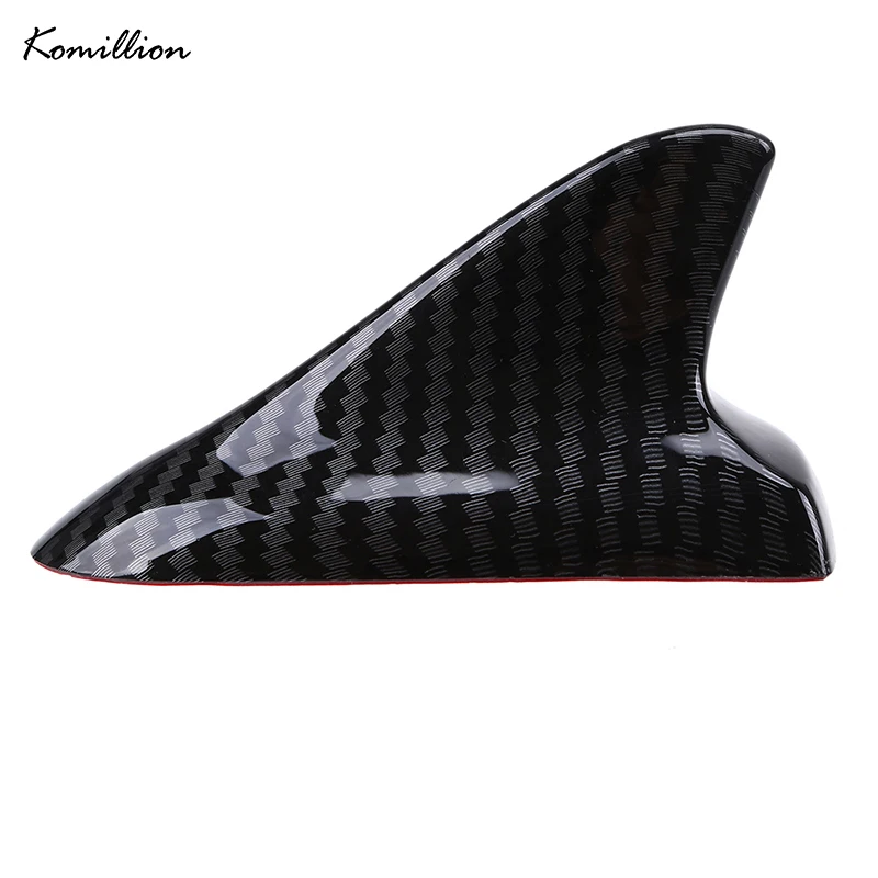 

Car Fin Roof Shark Antenna Decoration Sticker Carbon Fiber Look No Reception Function for Dodge Challenger BMW VW Mazda Hyundai