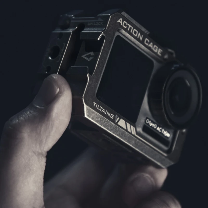 В наличии защитный чехол TILTA из алюминиевого сплава клетка для камеры DJI Osmo