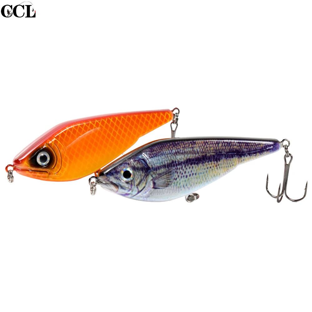 CCLTBA 12 см 51 5 г Джеркбейт рыболовный приманки с твердым телом как воблер приманка