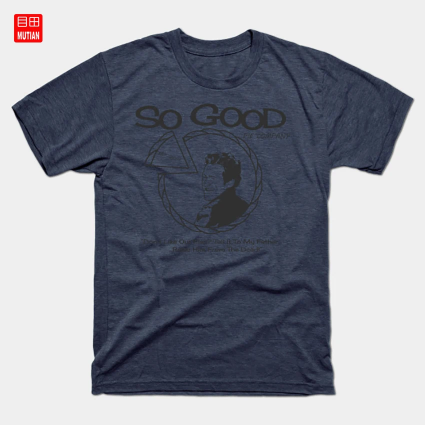 Очень хорошая компания Pie-черная текстовая футболка Джеймс Франко Гарри Осборн |