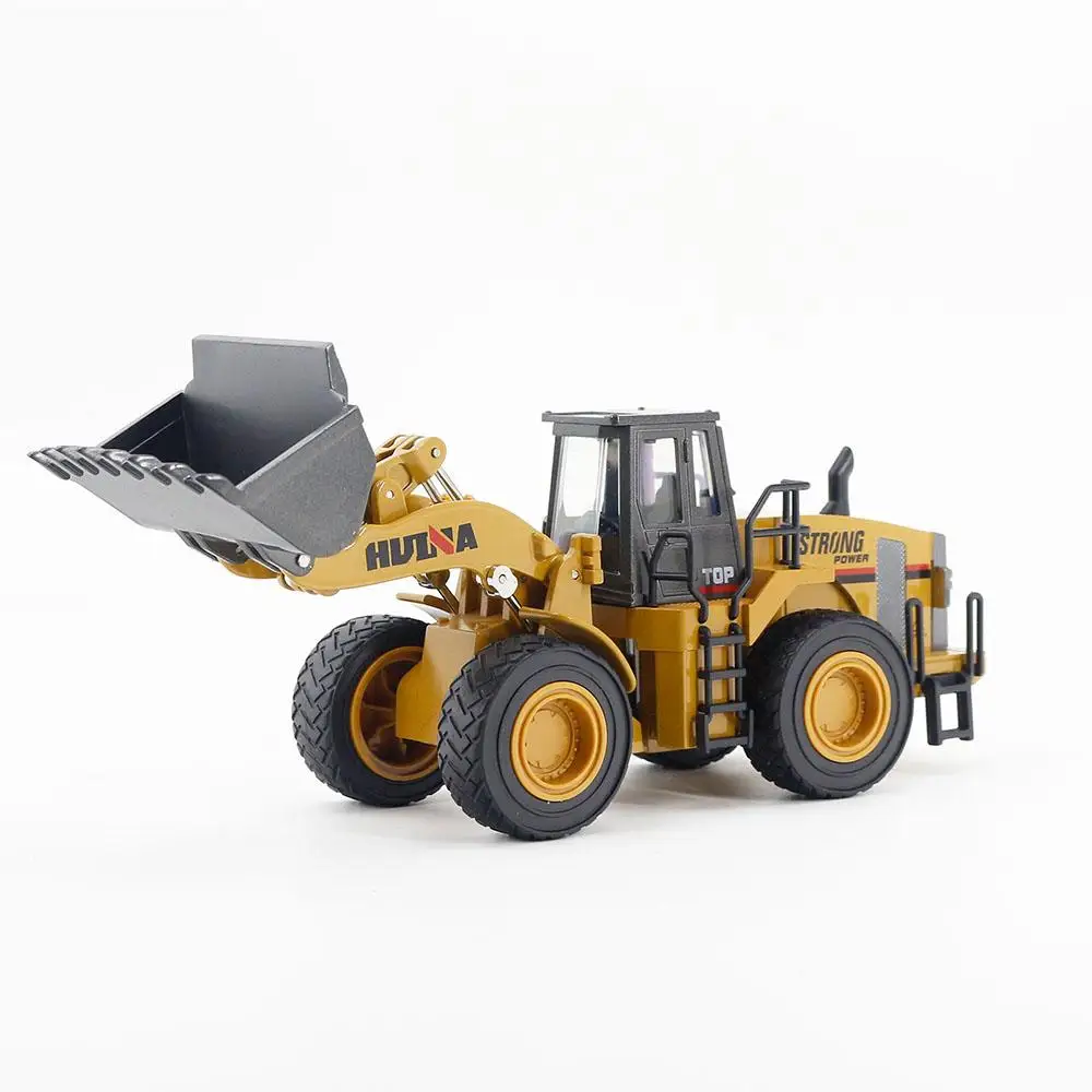 

HUINA 1913 1/40 Large Metal Alloy Body Loader Truck Car Model Toy Engineering Car Vehicle Construction RC Car Gift for Kids Boys