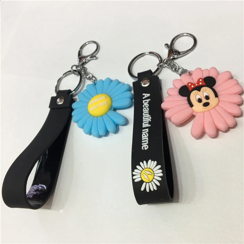 Брелок Микки Disney Минни Дональд утка Маргаритка милый мультяшный брелок для