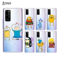 adventure time beemo jake silicone cover for honor 30 30i 10i 30s v30 v20 9n 9s 9a 9c 20s 20e 20 7c lite pro phone case